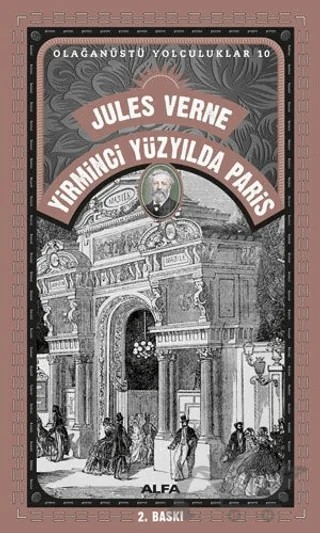 Yirminci Yüzyılda Paris – Jules Verne – Alfa Yayınları kitap kapağı