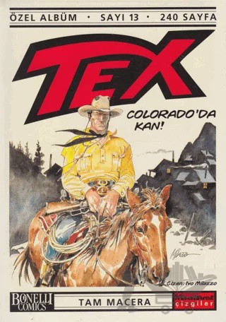 Tex Özel Albüm Sayı: 13 Colorado’da Kan! – Claudıo Nizzi – Oğlak Yayıncılık kitap kapağı