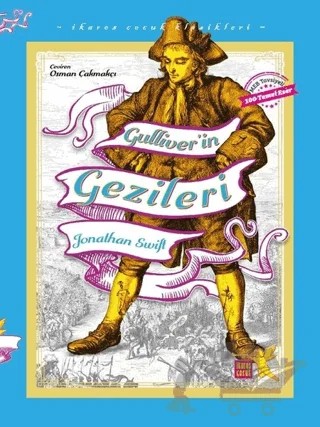 Gulliver'in Gezileri - İkaros Çocuk Klasikleri (İki Farklı Renkte) – Jonathan Swift – İkaros Çocuk kitap kapağı