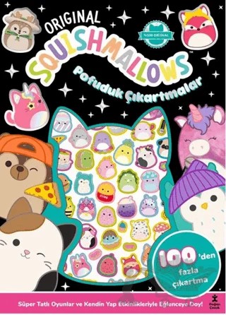 Squishmallows Pofuduk Çıkartmalar – Kolektif – Doğan Çocuk kitap kapağı