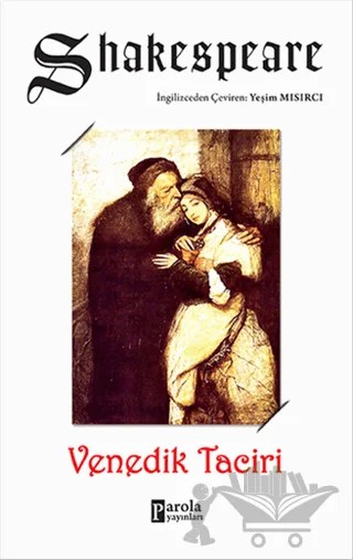 Venedik Taciri – William Shakespeare – Parola Yayınları kitap kapağı