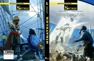 Le Storie Hikayeler - 5 – Alessandro Bilotta, Diego Cajelli – Çizgi Düşler Yayınevi kitap kapağı