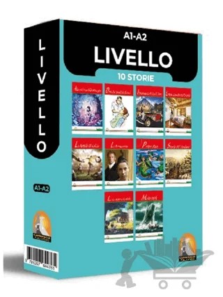 İtalyanca Hikaye 10’lu Hikaye Seti Kutu Tanıtım (A1-A2) Seviyelerinde – Kolektif – Kapadokya Yayınları kitap kapağı
