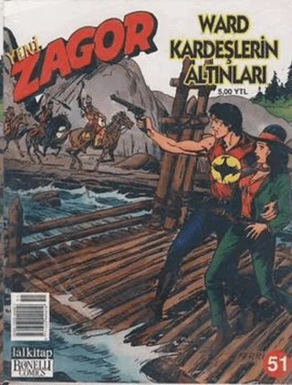 Yeni Zagor Sayı: 51 Ward Kardeşlerin Altınları – Lal Kitap kitap kapağı