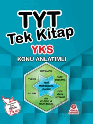 YKS Tek Kitap Konu Anlatımlı – Kolektif – Örnek Akademi kitap kapağı