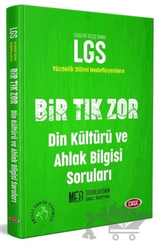 LGS BİR TIK Din Kültürü Ve Ahlak Bilgisi Soruları – Kolektif – Data Yayınları kitap kapağı