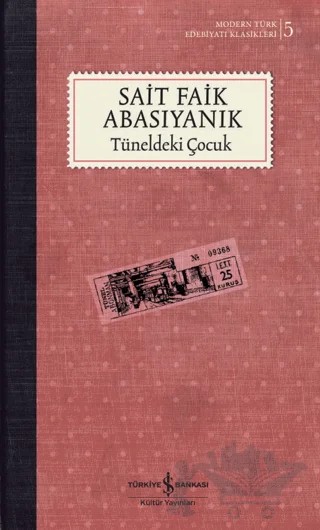 Tüneldeki Çocuk – Sait Faik Abasıyanık – İş Bankası Kültür Yayınları kitap kapağı