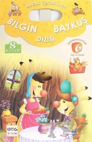 Bilgin Baykuş Hikayeleri Dizisi (8 Kitap Takım) – Kolektif – Nar Yayınları kitap kapağı