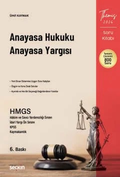 THEMIS – Anayasa Hukuku – Anayasa Yargısı Soru Kitabı – Ümit Kaymak – Seçkin Yayıncılık kitap kapağı
