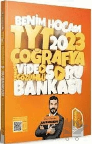 TYT Coğrafya Tamamı Çözümlü Soru Bankası Öğrenme Pekiştirme Kendini Deneme Testleri – Bayram Meral – Benim Hocam Yayınları kitap kapağı