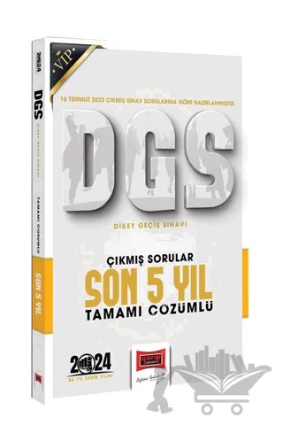 2024 DGS Çıkmış Sorular Tamamı Çözümlü Son 5 Yıl (16 Temmuz 2023 Sınavı Dahil) – Kolektif – Yargı Yayınevi kitap kapağı