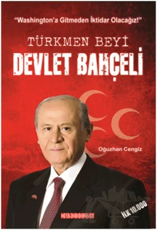 Türkmen Beyi Devlet Bahçeli – Oğuzhan Cengiz – Bilgeoğuz Yayınları kitap kapağı