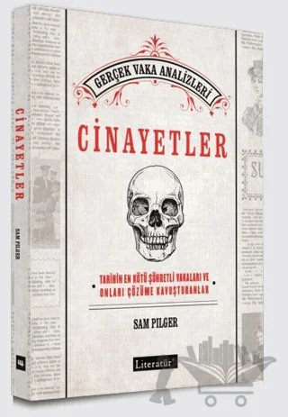 Cinayetler – Sam Pilger – Literatür Yayıncılık kitap kapağı