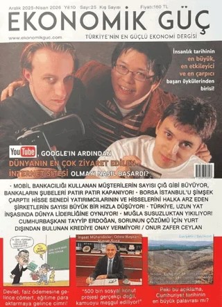 Ekonomik Güç Dergisi Sayı: 25 Aralık 2025 - Nisan 2026 – Ekonomik Güç Dergisi kitap kapağı