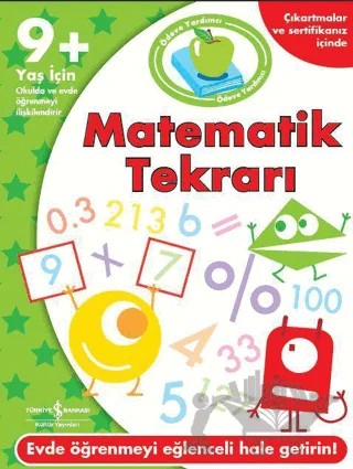 Ödeve Yardımcı Matematik Tekrarı – Kolektif – İş Bankası Kültür Yayınları kitap kapağı