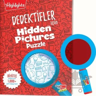 Dedektifler için Hidden Pictures – Kolektif – Dikkat Atölyesi Yayınları kitap kapağı