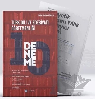 ÖABT Türk Dili ve Edebiyatı Öğretmenliği 10 Deneme – Kolektif – Sorubankası Net Yayınları kitap kapağı
