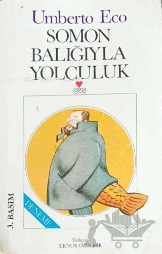 Somon Balığıyla Yolculuk – Umberto Eco – Can Yayınları kitap kapağı