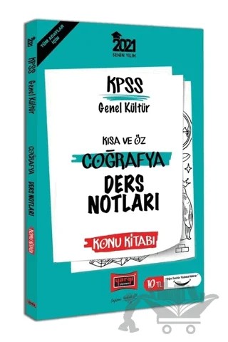 2021 KPSS Coğrafya Kısa ve Öz Ders Notları – Kolektif – Yargı Yayınevi kitap kapağı