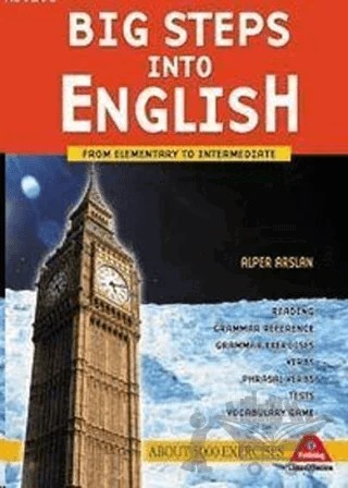 Big Steps Into English – Alper Arslan – D Publishing Yayınları kitap kapağı