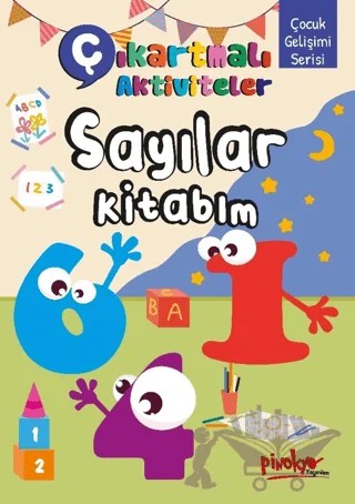 Çıkartmalı Aktiviteler Sayılar Kitabım – Buçe Dayı – Pinokyo Yayınları kitap kapağı