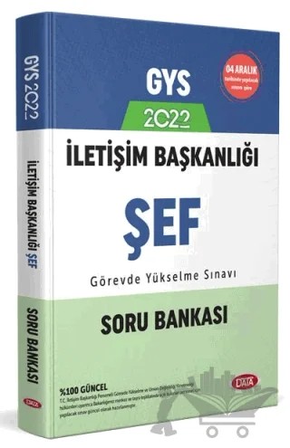 İletişim Başkanlığı GYS Şef Soru Bankası – Kolektif – Data Yayınları kitap kapağı