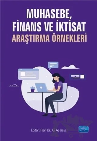 Muhasebe Finans ve İktisat Araştırma Örnekleri – Kolektif – Nobel Akademik Yayıncılık kitap kapağı