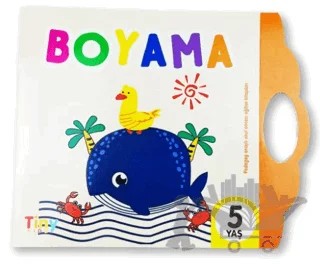 Kodlamalı Boyama Kitabı - 5 Yaş – Kolektif – Tiny Kids kitap kapağı