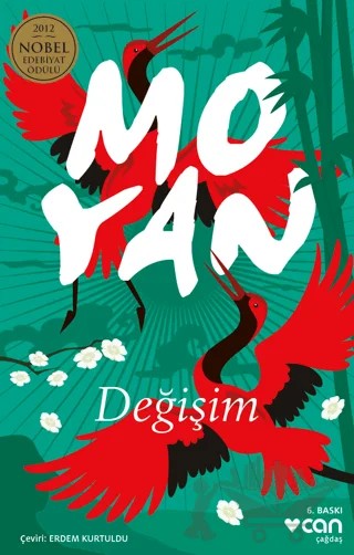 Değişim – Mo Yan – Can Yayınları kitap kapağı