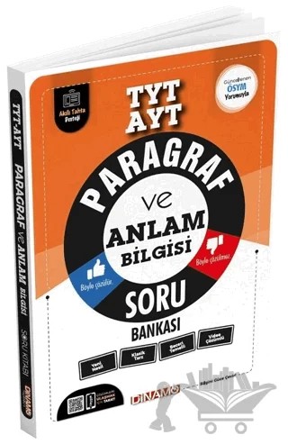 TYT AYT Paragraf ve Anlam Bilgisi Soru Bankası – Kolektif – Dinamo Yayınları kitap kapağı