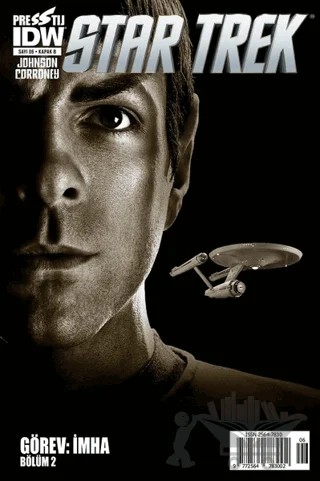 Star Trek Sayı: 6 - Kapak B – Presstij Kitap kitap kapağı