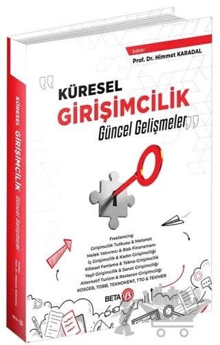 Küresel Girişimcilik: Güncel Gelişmeler – Himmet Karadal – Beta Yayınevi kitap kapağı