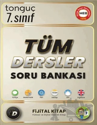 7. Sınıf Tüm Dersler Soru Bankası – Kolektif – Tonguç Akademi kitap kapağı