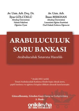 Arabuluculuk Soru Bankası – İhsan Berkhan, İlyas Gölcüklü – On İki Levha Yayınları kitap kapağı