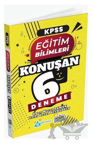 Sınıfçının Sesi KPSS Eğitim Bilimleri Konuşan 6 Deneme – Ömer Murat Pamuk, Zafer Özcan Oflazoğlu – Sınıfçının Sesi TV kitap kapağı