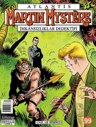 Martin Mystere Sayı: 99 - Anılar Hırsızı – Lal Kitap kitap kapağı
