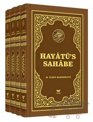 Hayatüs Sahabe Termo Deri (4 cilt) – M. Yusuf Kandehlevi – Yüksel Yayıncılık kitap kapağı
