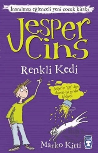 Jasper Cins - Renkli Kedi – Marko Kitti – Timaş Çocuk kitap kapağı