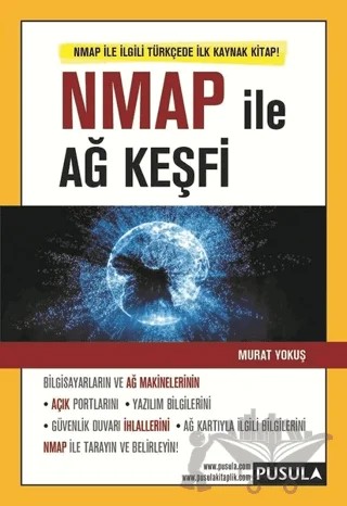 Nmap İle Ağ Keşfi – Murat Yokuş – Pusula Yayıncılık kitap kapağı