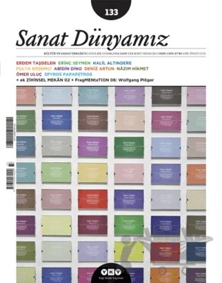 Sanat Dünyamız İki Aylık Kültür ve Sanat Dergisi Sayı: 133 – Yapı Kredi Yayınları kitap kapağı