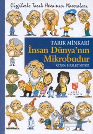İnsan Dünyanın Mikrobudur – Tarık Minkari – Aksoy Yayıncılık kitap kapağı