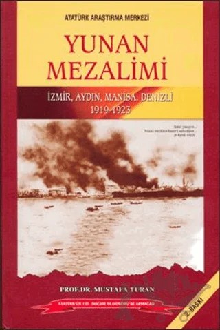 Yunan Mezalimi – Mustafa Turan – Atatürk Araştırma Merkezi kitap kapağı