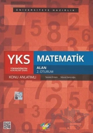 YKS AYT Matematik Konu Anlatımlı 2. Oturum – Murat Gençoğlu, Şevket Ertem – Fdd Yayınları kitap kapağı
