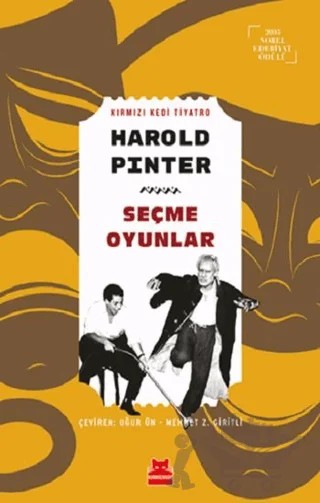 Seçme Oyunlar – Harold Pinter – Kırmızı Kedi Yayınevi kitap kapağı