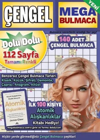 Mega Çengel Bulmaca 15 – Bertan Kodamanoğlu – Maxi Yayıncılık kitap kapağı
