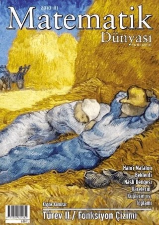Matematik Dünyası Dergisi Sayı:84 Yıl:2010 – III – Kollektif – Nesin Yayınevi kitap kapağı