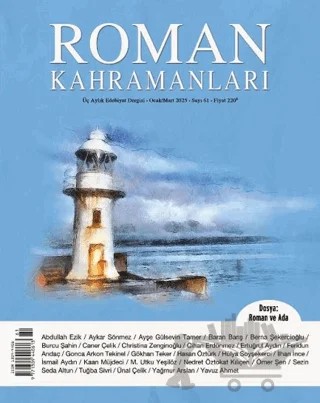 Roman Kahramanları Sayı: 61 Ocak - Mart 2025 – Roman Kahramanları Dergisi kitap kapağı