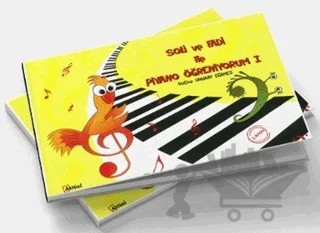 Soli ve Fadi ile Piyano Öğreniyorum - 1 – Hatice Onuray Eğilmez – Alfa Aktüel Yayınları - Müzik Kitapları kitap kapağı