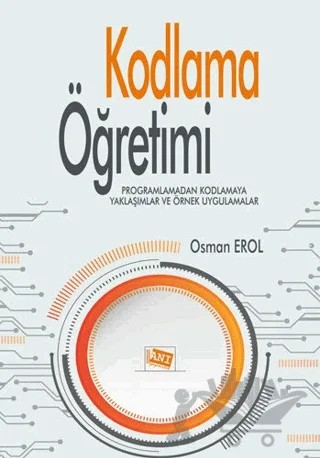 Kodlama Öğretimi – Osman Erol – Anı Yayıncılık kitap kapağı