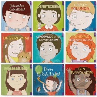 Pozitif Düşünceler Serisi Seti (9 Kitap Takım) – Laurie Wright – Sola Kidz kitap kapağı